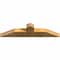 Ekena Millwork Portland Rough Sawn Timber Gable Bracket, Western Red Cedar, 48"W x 12"H x 4"D x 6"F, 6/12 Pitch GBW048X12X0406POR00RWR - alternate 2